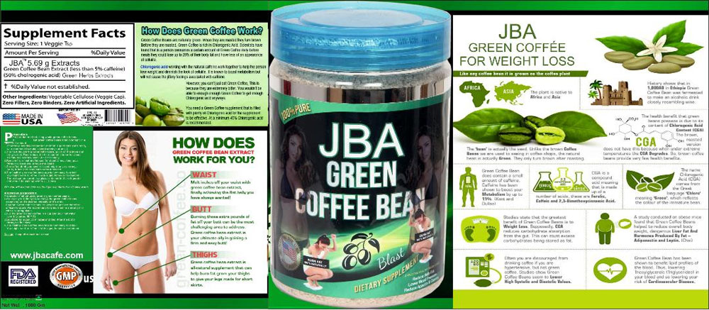 JBA green Coffee